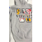 Gray Fleece Pullover Hooded Sweatshirt Maryland Wildcat Logo